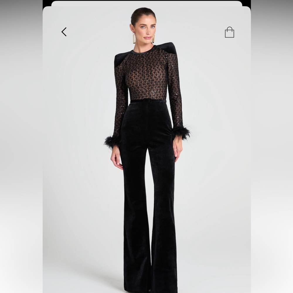 MONIQUE BLACK JUMPSUIT